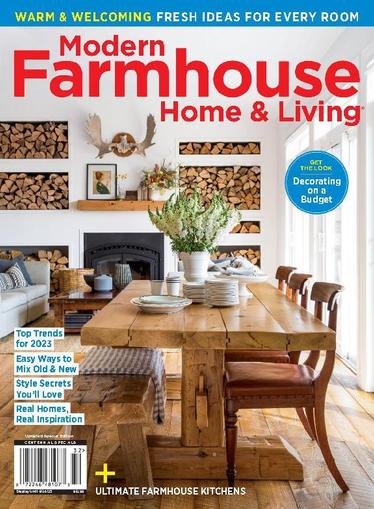 Modern Farmhouse Home & Living April 20th, 2023 Digital Back Issue Cover