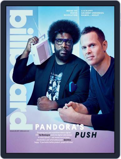 Billboard January 28th, 2017 Digital Back Issue Cover