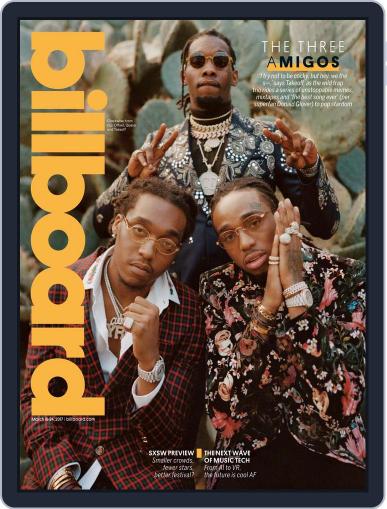 Billboard March 18th, 2017 Digital Back Issue Cover
