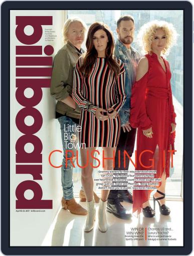 Billboard April 15th, 2017 Digital Back Issue Cover