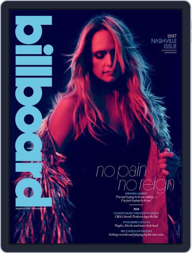 Billboard August 5th, 2017 Digital Back Issue Cover