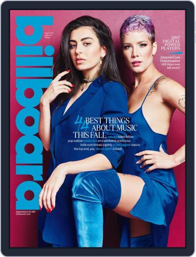 Billboard September 2nd, 2017 Digital Back Issue Cover