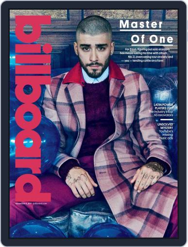 Billboard November 11th, 2017 Digital Back Issue Cover