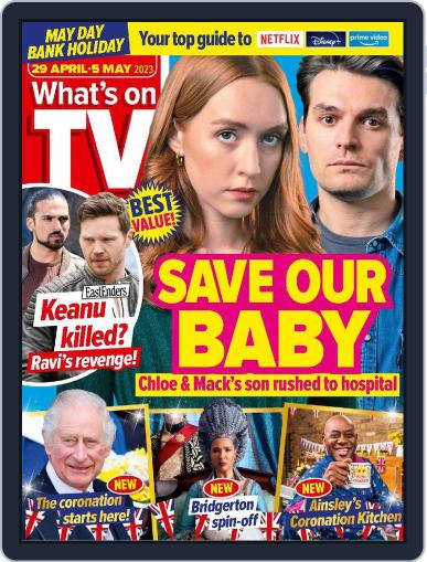 What's on TV April 29th, 2023 Digital Back Issue Cover
