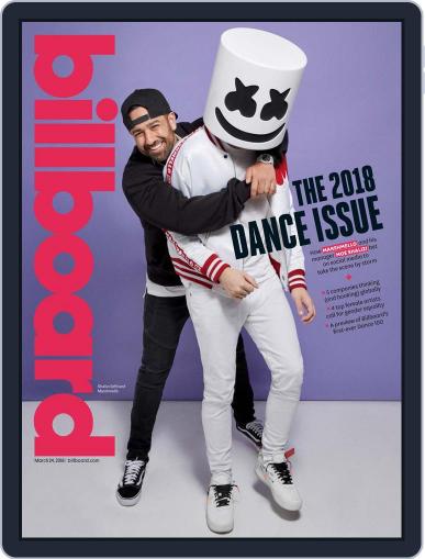 Billboard March 24th, 2018 Digital Back Issue Cover