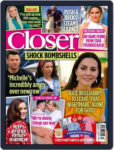 Closer April 29th, 2023 Digital Back Issue Cover