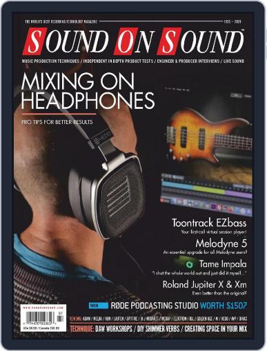 Sound On Sound USA July 1st, 2020 Digital Back Issue Cover
