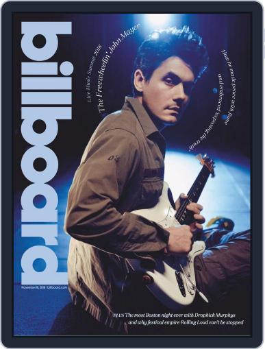 Billboard November 10th, 2018 Digital Back Issue Cover