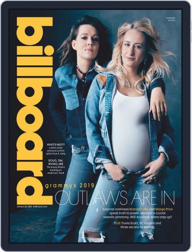 Billboard January 26th, 2019 Digital Back Issue Cover