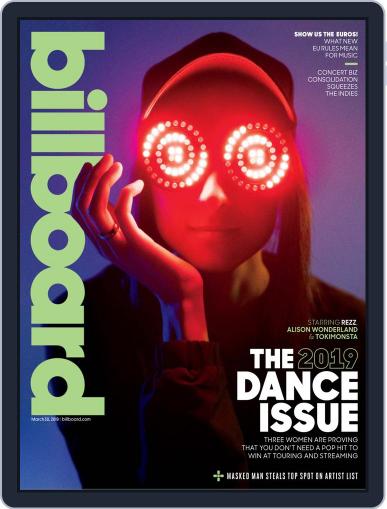 Billboard March 30th, 2019 Digital Back Issue Cover