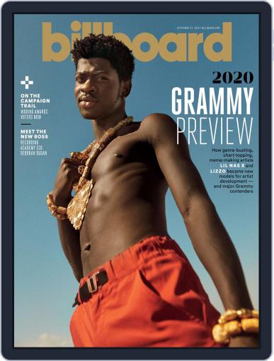 Billboard September 21st, 2019 Digital Back Issue Cover