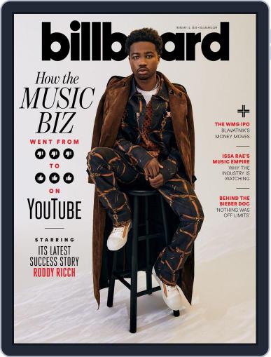 Billboard February 15th, 2020 Digital Back Issue Cover