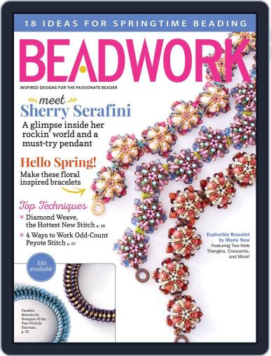 Beadwork April 1st, 2016 Digital Back Issue Cover