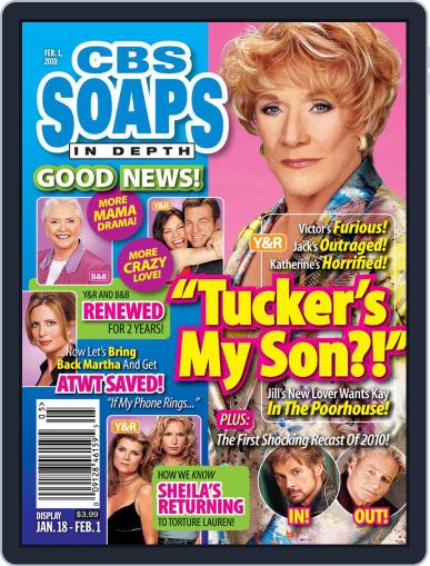CBS Soaps In Depth January 14th, 2010 Digital Back Issue Cover