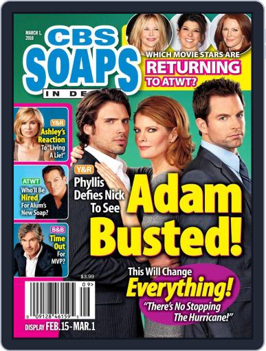 CBS Soaps In Depth February 11th, 2010 Digital Back Issue Cover