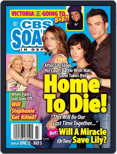 CBS Soaps In Depth June 17th, 2010 Digital Back Issue Cover