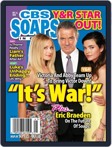 CBS Soaps In Depth September 23rd, 2010 Digital Back Issue Cover