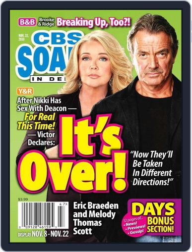 CBS Soaps In Depth November 5th, 2010 Digital Back Issue Cover