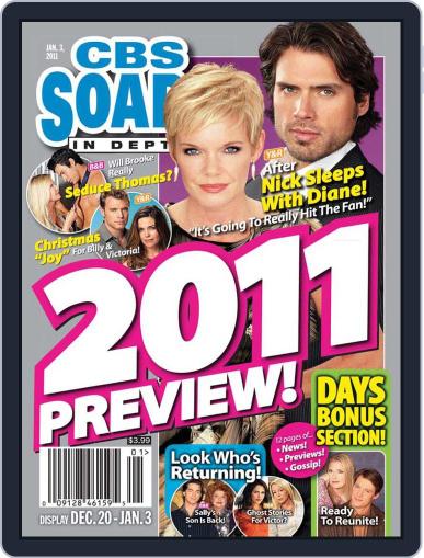 CBS Soaps In Depth December 17th, 2010 Digital Back Issue Cover