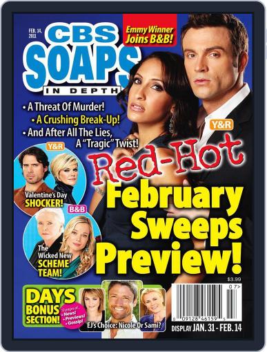 CBS Soaps In Depth January 27th, 2011 Digital Back Issue Cover