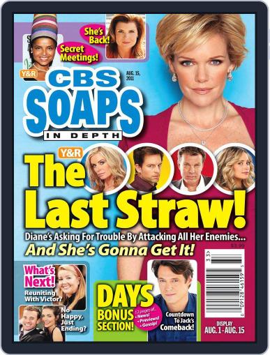 CBS Soaps In Depth July 28th, 2011 Digital Back Issue Cover