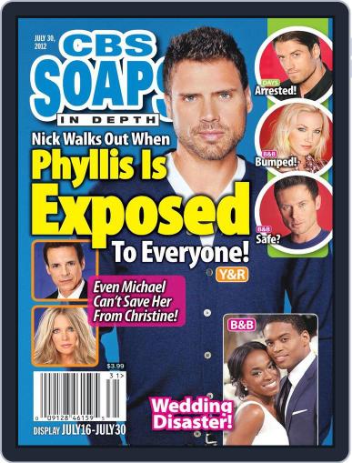 CBS Soaps In Depth July 13th, 2012 Digital Back Issue Cover