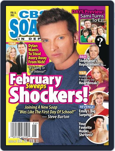 CBS Soaps In Depth January 24th, 2013 Digital Back Issue Cover