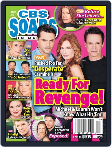 CBS Soaps In Depth July 11th, 2013 Digital Back Issue Cover