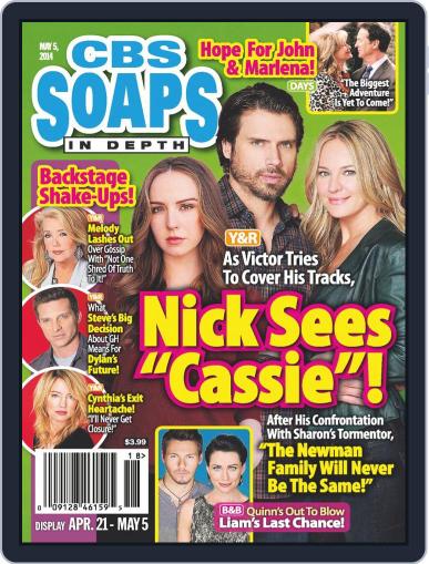 CBS Soaps In Depth April 17th, 2014 Digital Back Issue Cover