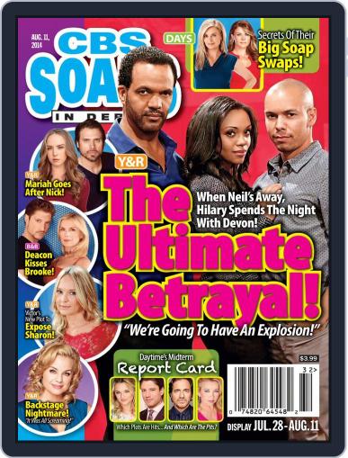 CBS Soaps In Depth July 24th, 2014 Digital Back Issue Cover