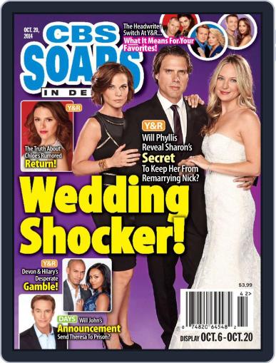 CBS Soaps In Depth October 3rd, 2014 Digital Back Issue Cover
