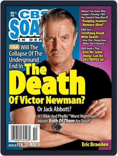 CBS Soaps In Depth February 19th, 2015 Digital Back Issue Cover