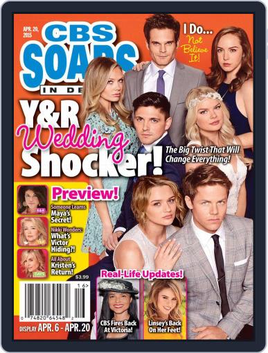 CBS Soaps In Depth April 2nd, 2015 Digital Back Issue Cover