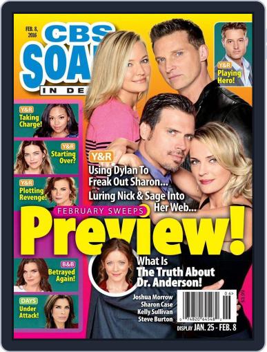 CBS Soaps In Depth January 21st, 2016 Digital Back Issue Cover