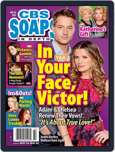 CBS Soaps In Depth May 12th, 2016 Digital Back Issue Cover