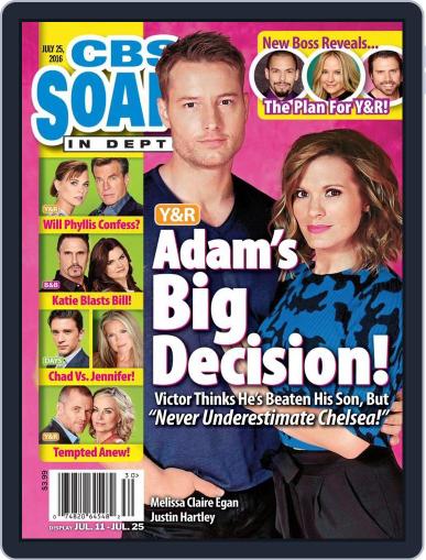CBS Soaps In Depth July 7th, 2016 Digital Back Issue Cover