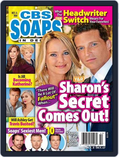 CBS Soaps In Depth October 17th, 2016 Digital Back Issue Cover