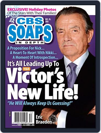 CBS Soaps In Depth December 26th, 2016 Digital Back Issue Cover