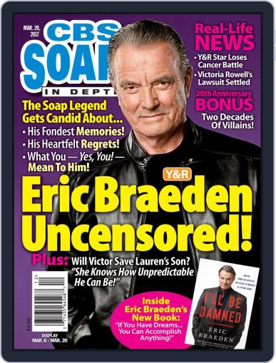 CBS Soaps In Depth March 20th, 2017 Digital Back Issue Cover