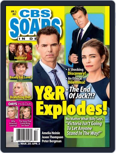 CBS Soaps In Depth April 3rd, 2017 Digital Back Issue Cover