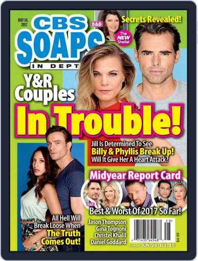 CBS Soaps In Depth July 10th, 2017 Digital Back Issue Cover