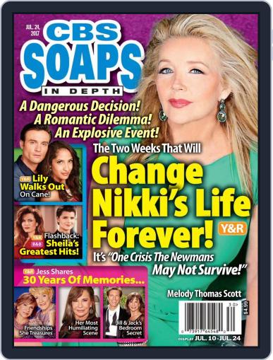 CBS Soaps In Depth July 24th, 2017 Digital Back Issue Cover