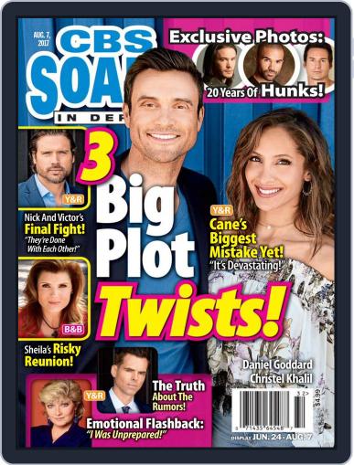 CBS Soaps In Depth August 7th, 2017 Digital Back Issue Cover