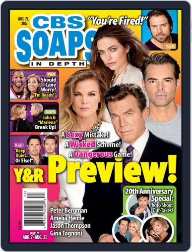 CBS Soaps In Depth August 21st, 2017 Digital Back Issue Cover
