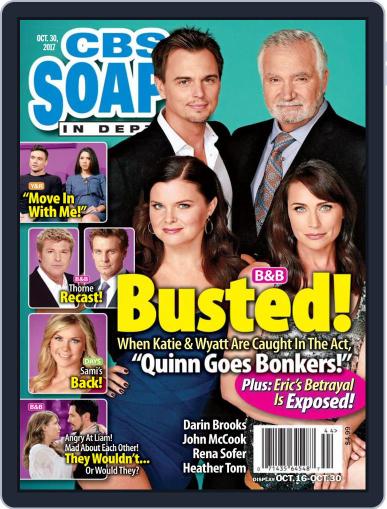 CBS Soaps In Depth October 30th, 2017 Digital Back Issue Cover