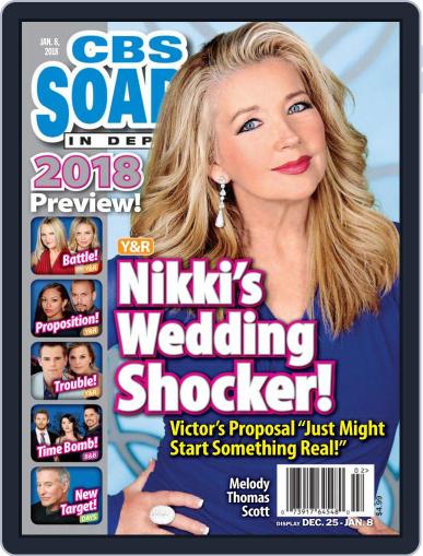 CBS Soaps In Depth January 8th, 2018 Digital Back Issue Cover