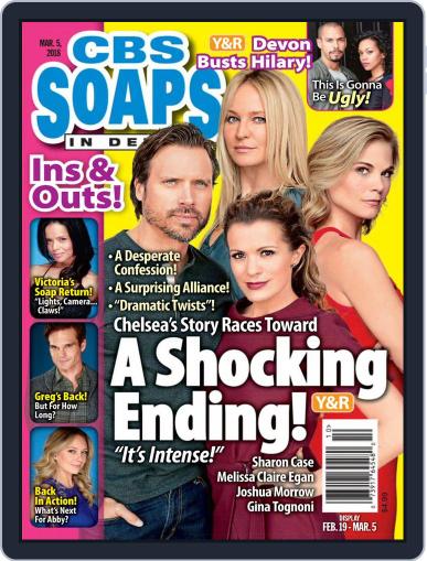 CBS Soaps In Depth March 5th, 2018 Digital Back Issue Cover