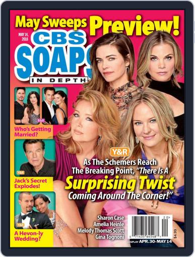CBS Soaps In Depth May 14th, 2018 Digital Back Issue Cover