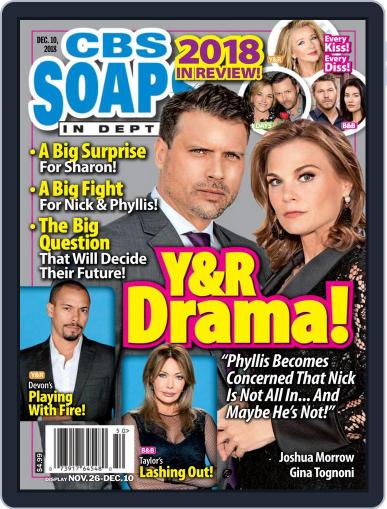 CBS Soaps In Depth December 10th, 2018 Digital Back Issue Cover