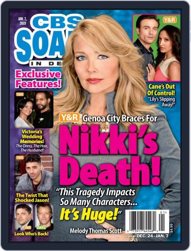 CBS Soaps In Depth January 7th, 2019 Digital Back Issue Cover